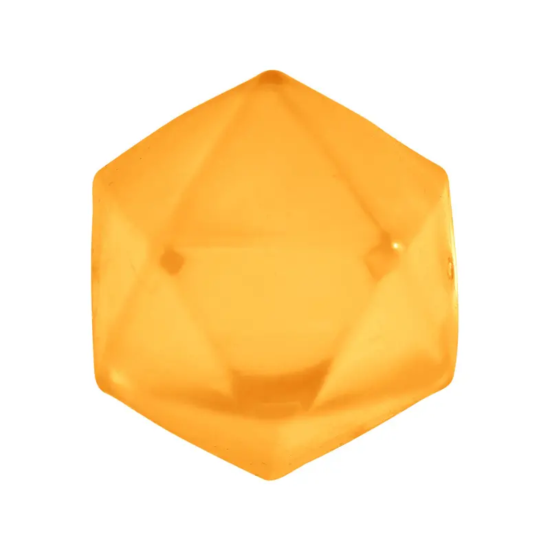 Squishy Poligonal, Color Naranja 2
