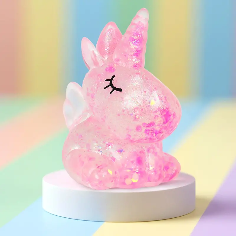 Squishy Unicornio, Color Rosa 1