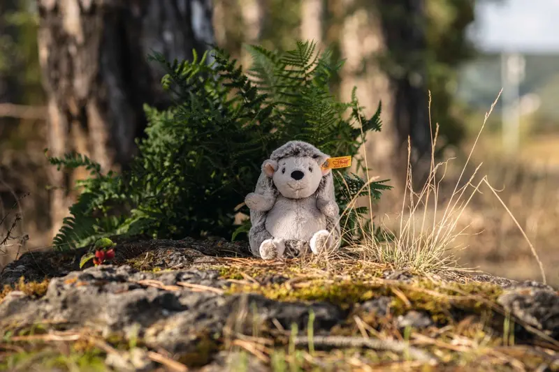 Steiff Hedgy Hedgehog 16Cm In Grey 2