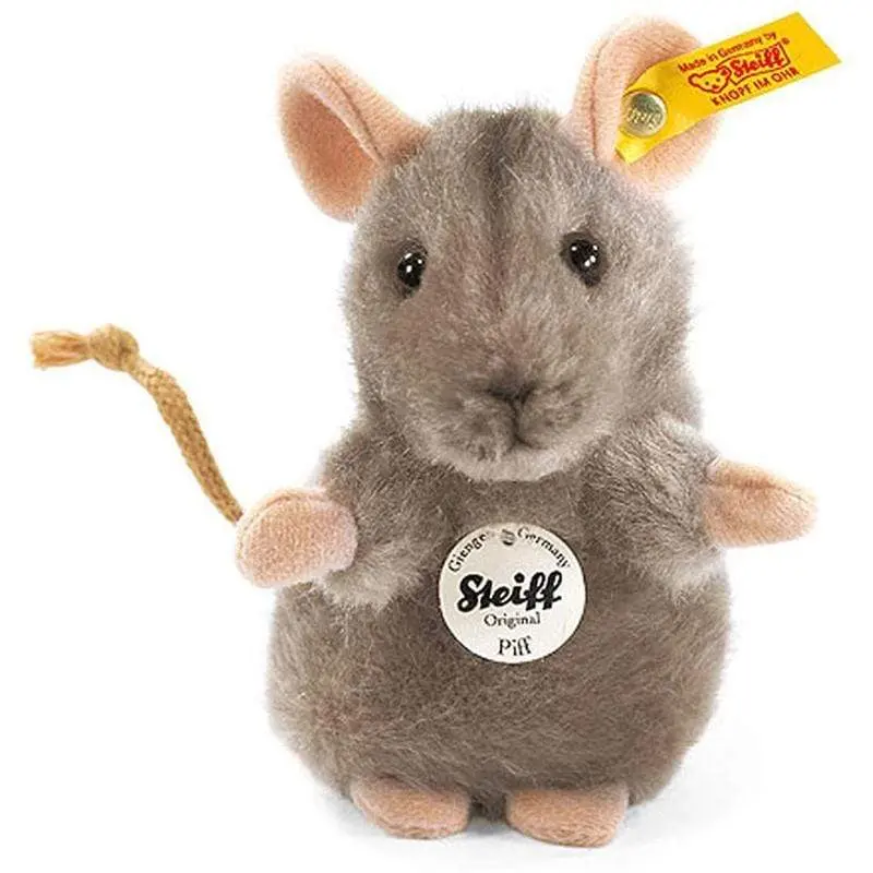 Steiff Piff Mouse 10Cm Grey 1