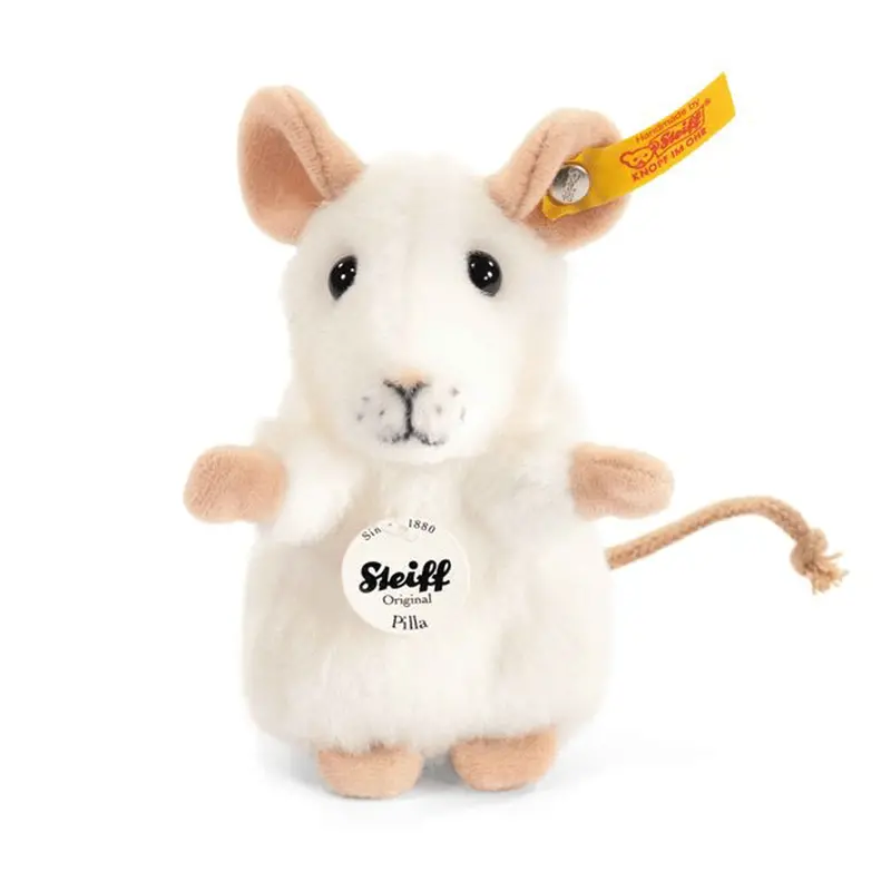 Steiff Pilla Mouse White 1