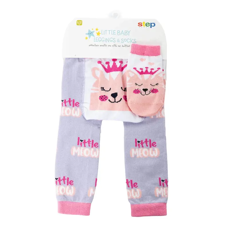 Step Tights And Socks - Lilac 1