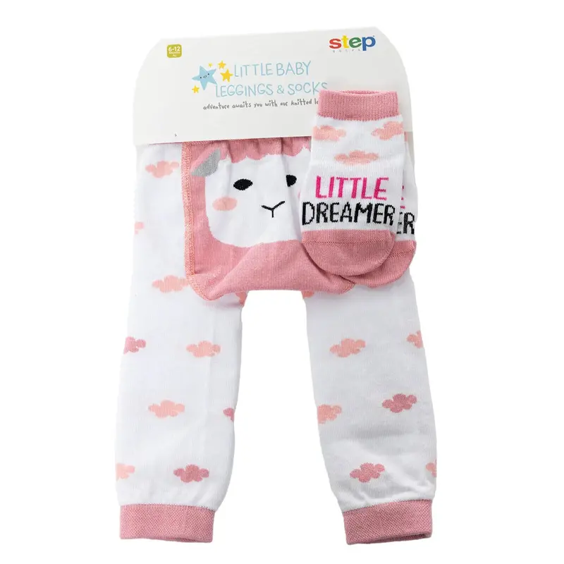 Step Tights And Socks - Pink 1