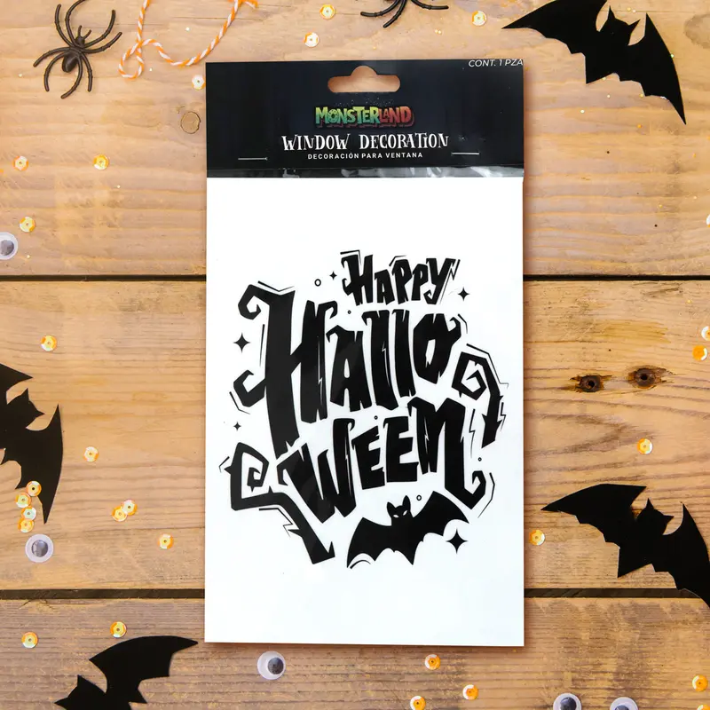 Sticker De Halloween Para Decoración De Ventanas 2