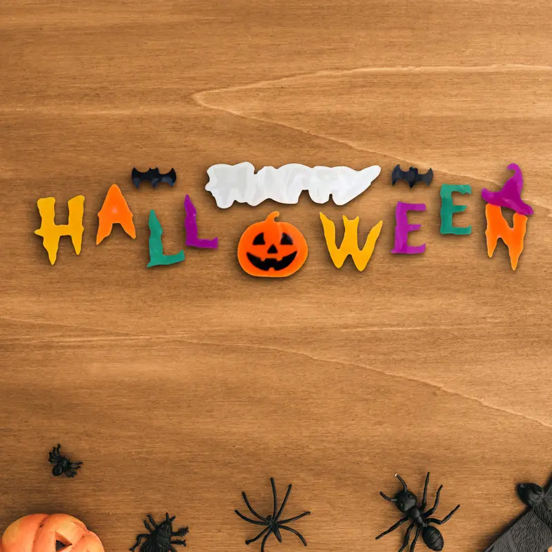Stickers De Gel Con Diseño De Halloween Para Decoración 2