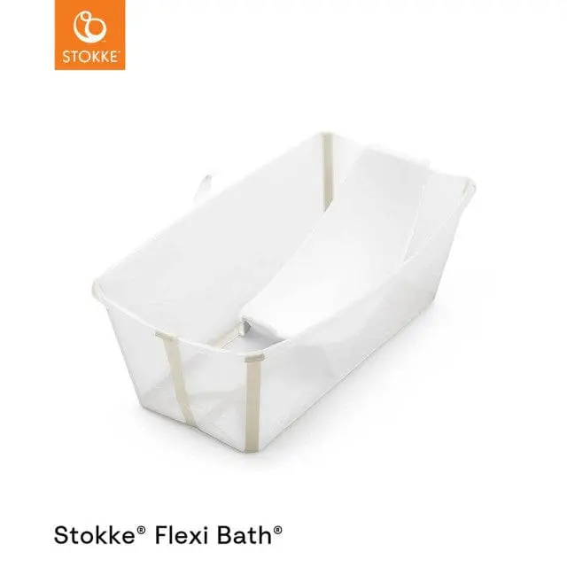 Stokke Flexi Bath® With Newborn Support In Sandy Beige 1
