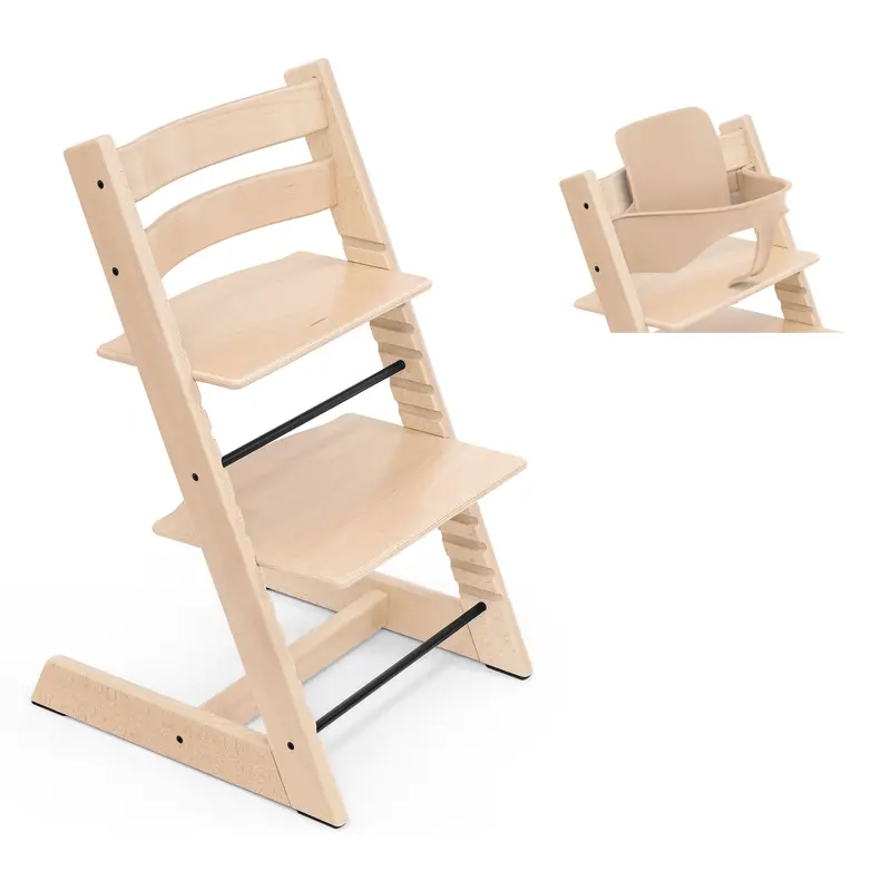 Stokke Tripp Trapp Highchair And Baby Set In Natural 1