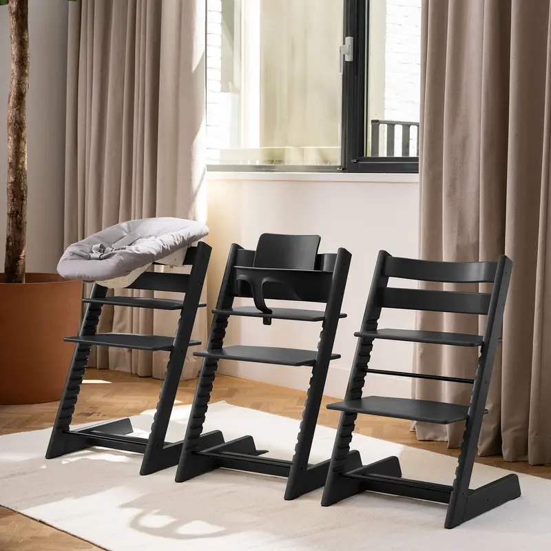 Stokke Tripp Trapp Highchair In Black 2
