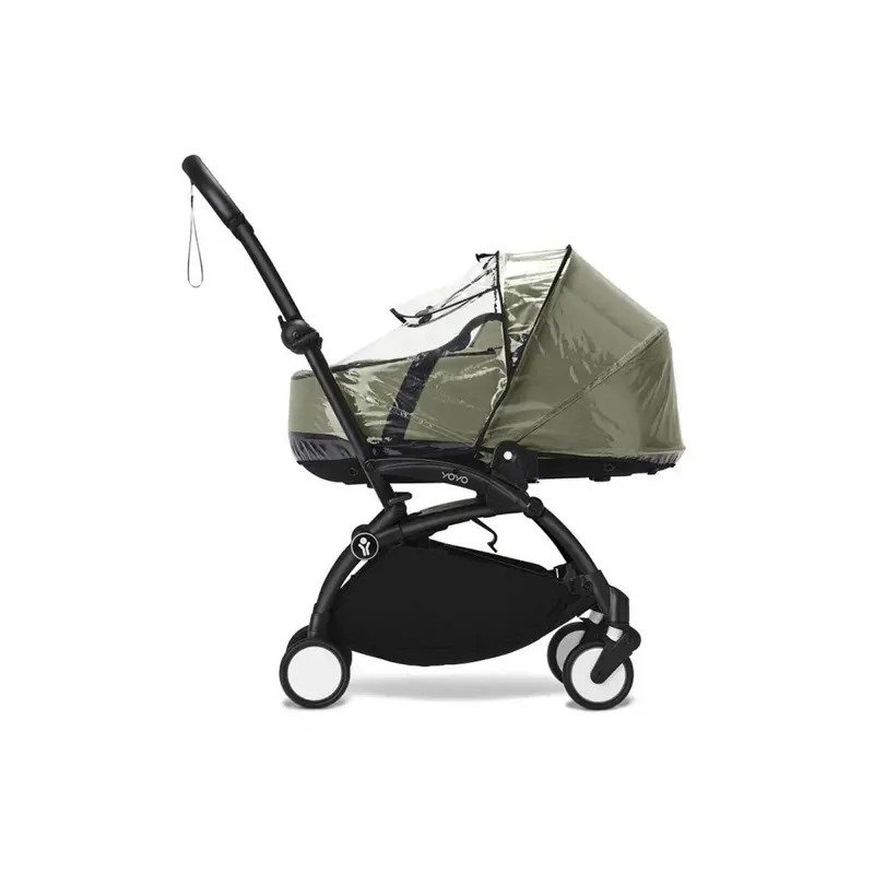 Stokke Yoyo Newborn Shell Raincover - Black 1