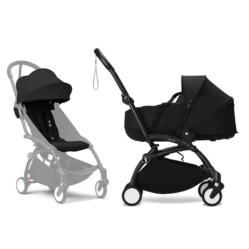 Stokke® Yoyo³ Complete Pram - Black/Black 1
