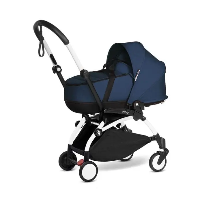 Stokke® Yoyo³ Complete Pram - White/Air France Blue 2