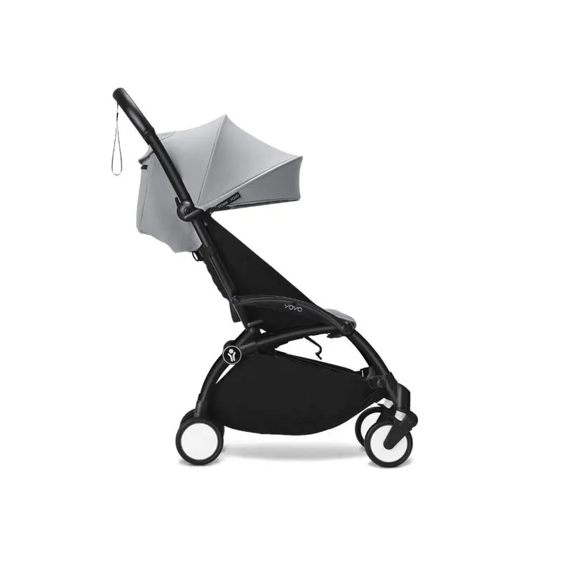 Stokke Yoyo³ Stroller 6+ Months - 6+ Stone Color Pack & Black Frame 2