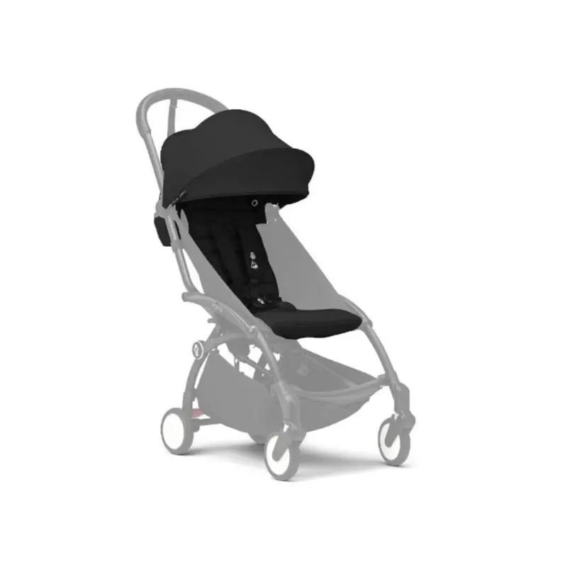 Stokke Yoyo³ Stroller For Siblings - Black Color Pack & Black Frame 2