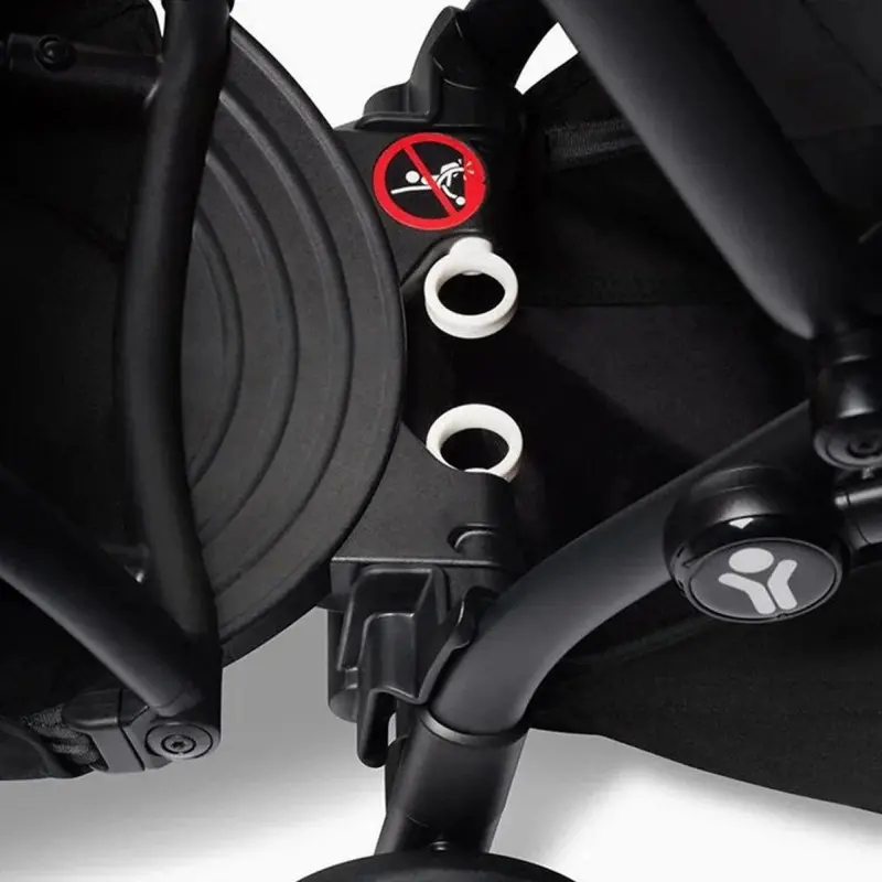 Stokke Yoyo³ Stroller For Twins 0+ Months - Stone Color Pack & White Frame 2