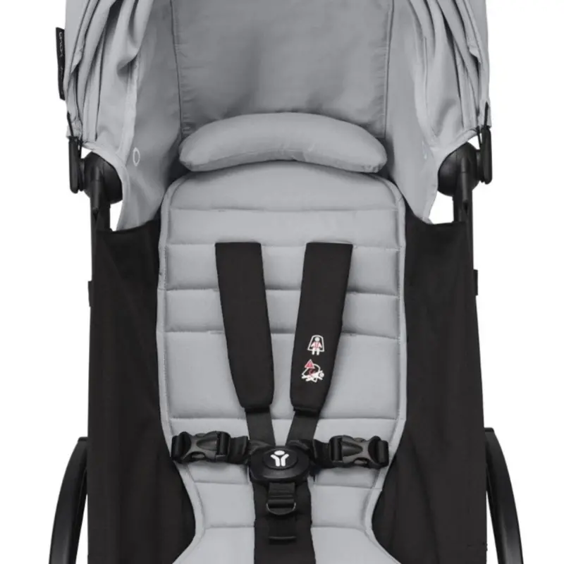 Stokke Yoyo³ Stroller For Twins 6+ Months - Stone Color Pack & Black Frame 2