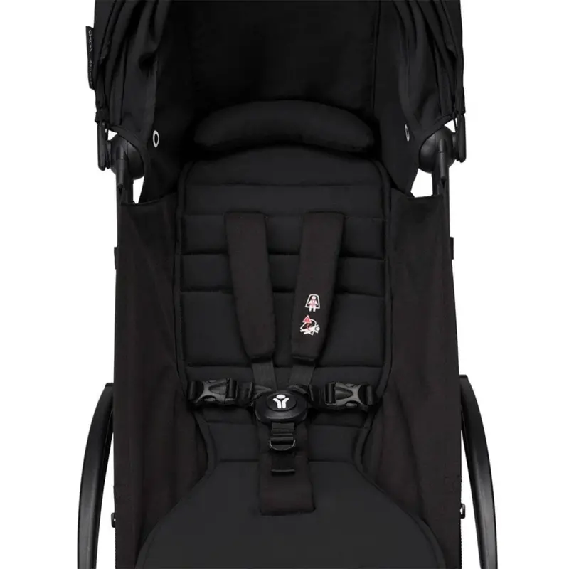 Stokke Yoyo³ Stroller From 6 Months - 6+ Black Color Pack & White Frame 2