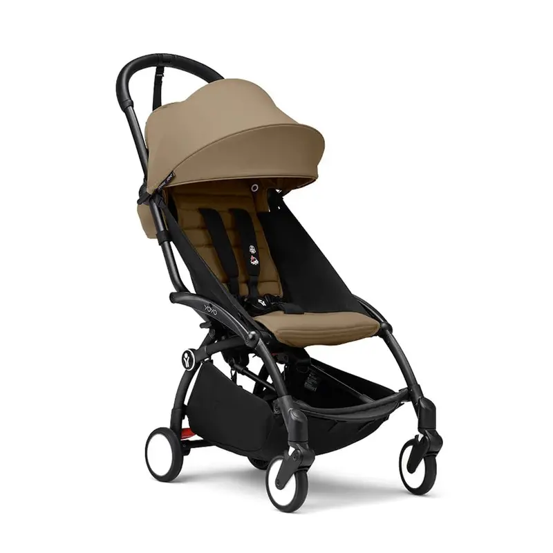 Stokke® Yoyo³ Stroller From 6 Months - Black/Toffee 1