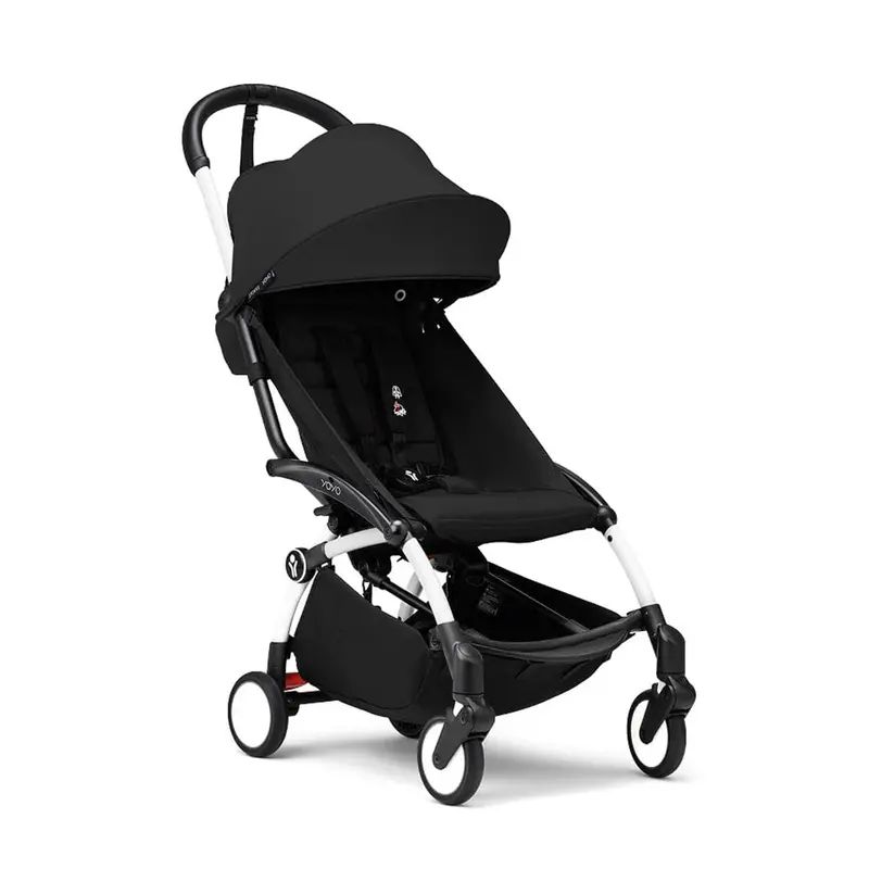 Stokke® Yoyo³ Stroller From 6 Months - White/Black 1