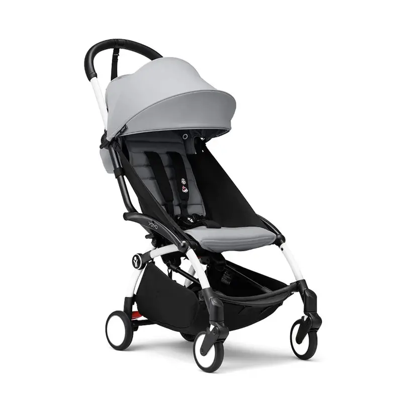 Stokke® Yoyo³ Stroller From 6 Months - White/Stone 1