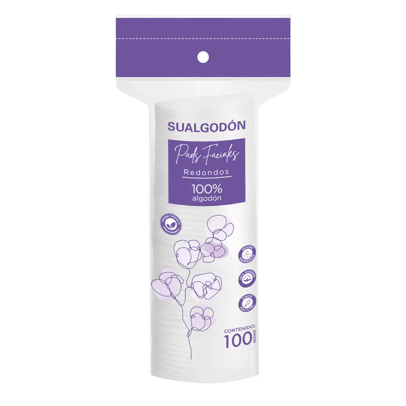 Sualgodon Algodón 100 Pza. 1