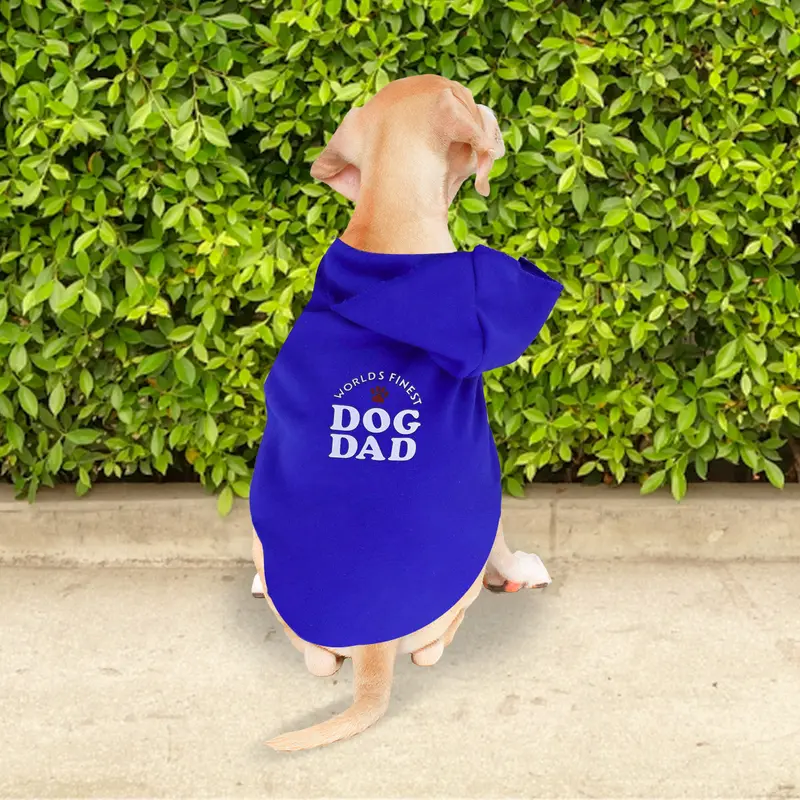 Sudadera Color Azul Rey Para Mascota 2