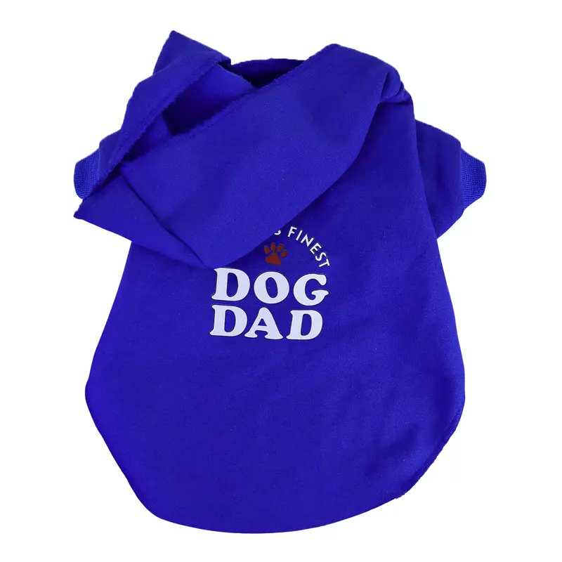 Sudadera Color Azul Rey Para Mascota 3