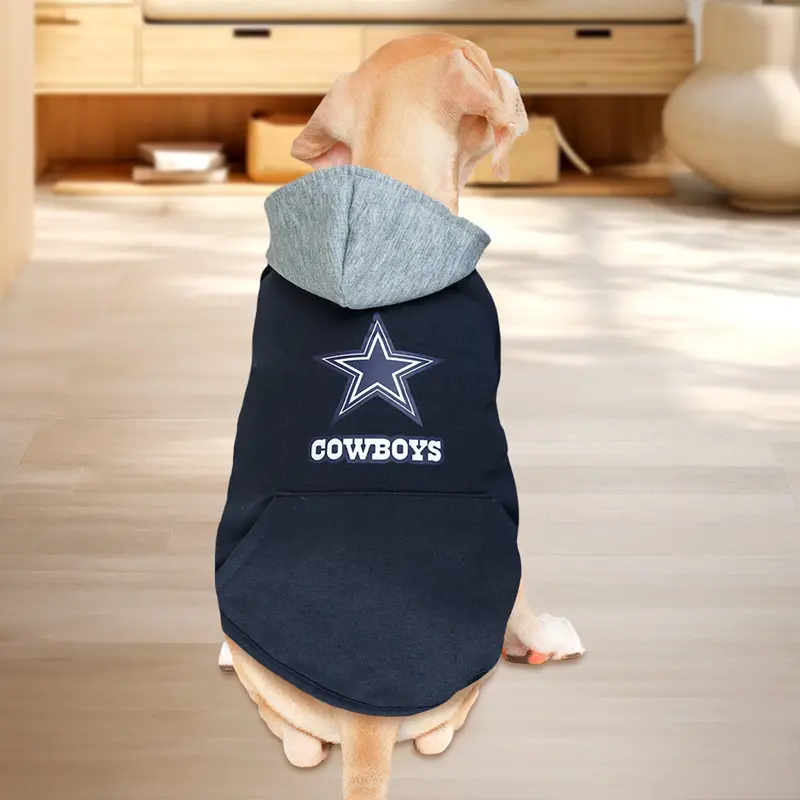 Sudadera Color Negro De Los Dallas Para Perro 3