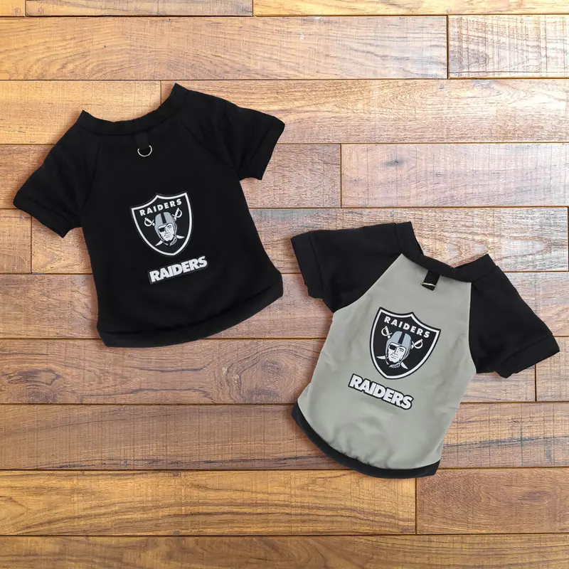 Sudadera Color Negro De Los Raiders Para Perro 4
