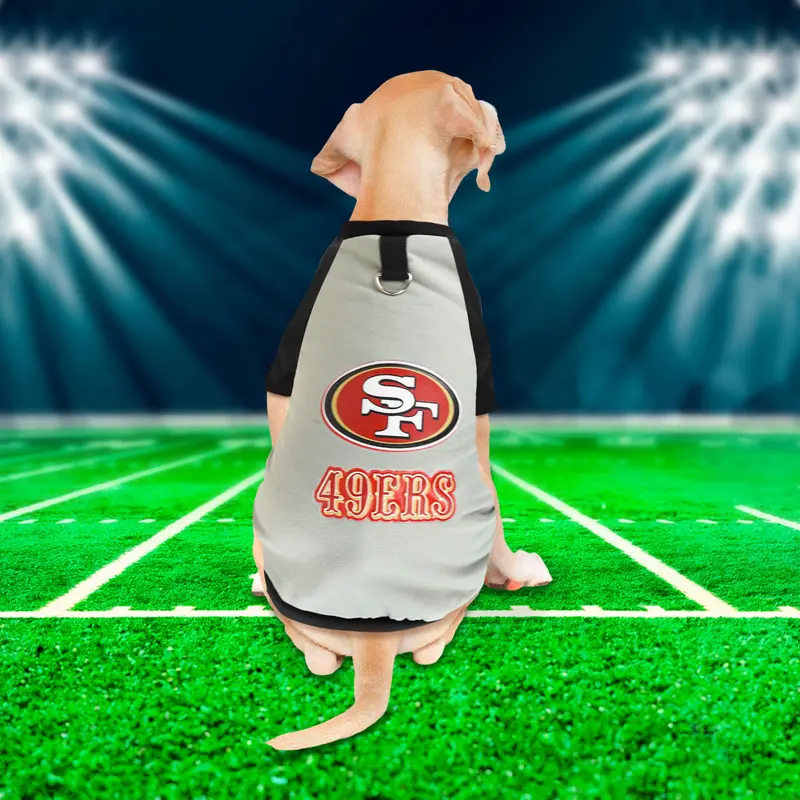 Sudadera De Los 49Ers Color Gris Para Perro 1