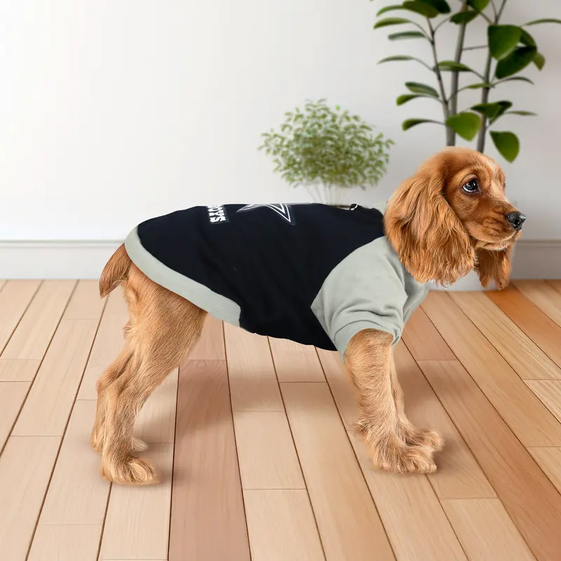 Sudadera De Los Cowboys Color Gris Para Perro 1