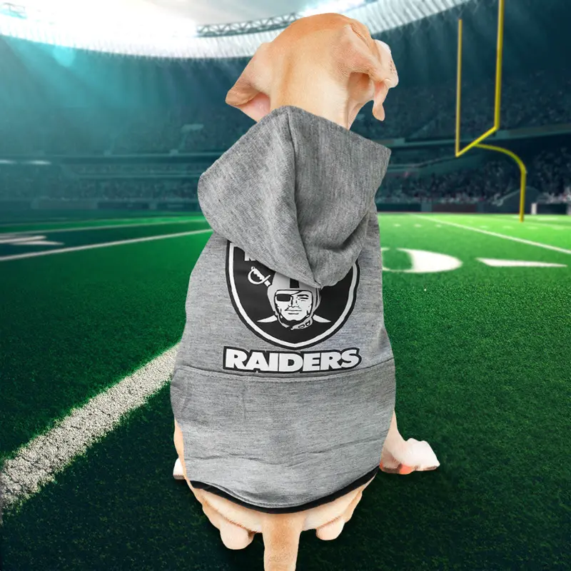 Sudadera De Los Raiders Nfl Para Perro 1