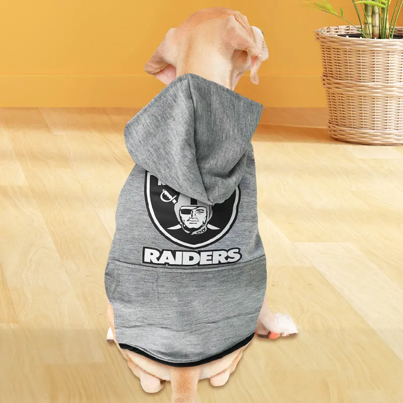 Sudadera De Los Raiders Nfl Para Perro 2