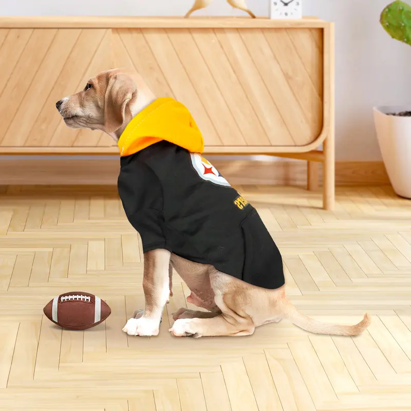Sudadera De Los Steelers Nfl Para Perro 2