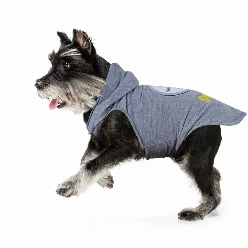 Sudadera De Los Steelers Para Perro, Gris 2