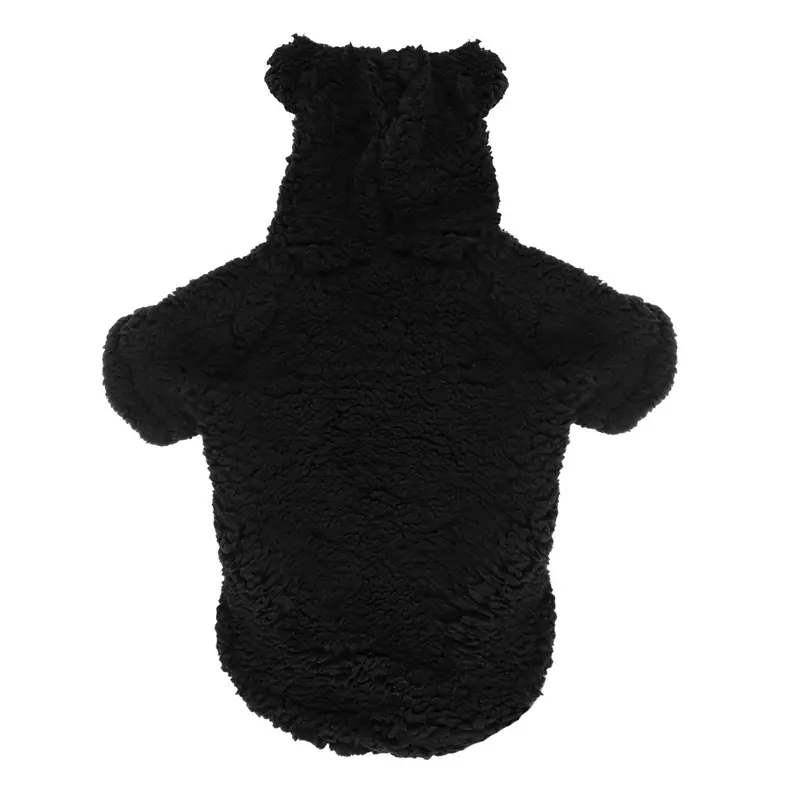 Sudadera Invernal Color Negro Para Mascota 3