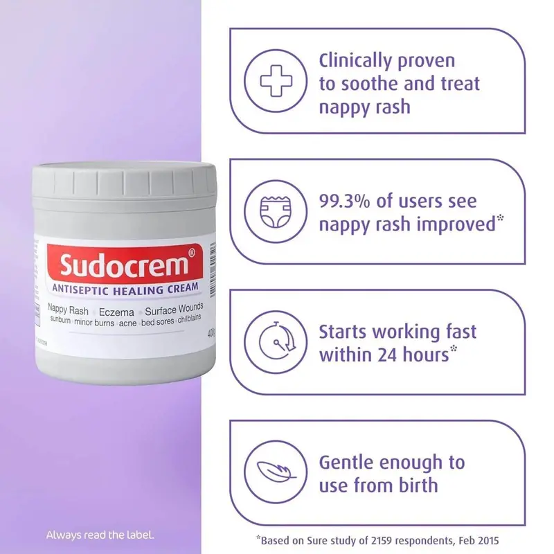 Sudocrem Antiseptic Healing Cream 400G 2