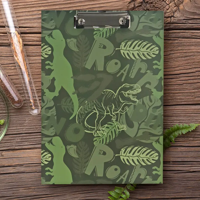 Tabla Organizadora Con Clip, Diseño Dinosaurios 1