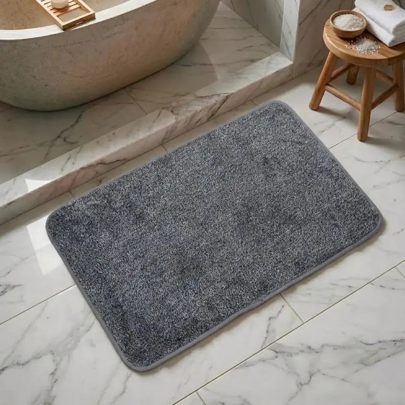 Tapete, Color Gris, Forma Rectangular 1