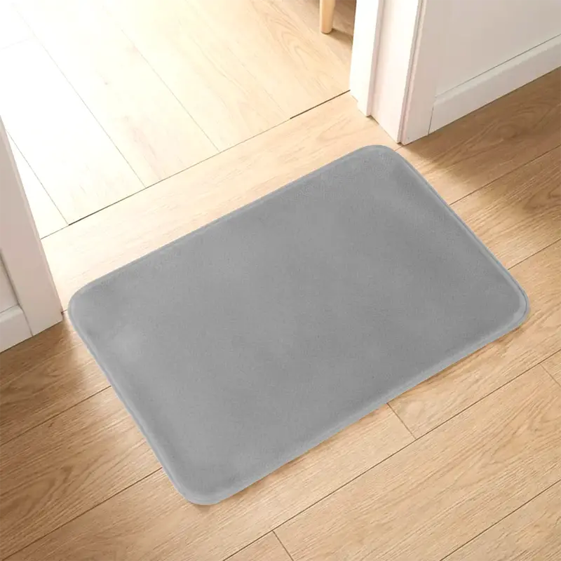 Tapete, Color Gris, Rectangular 2
