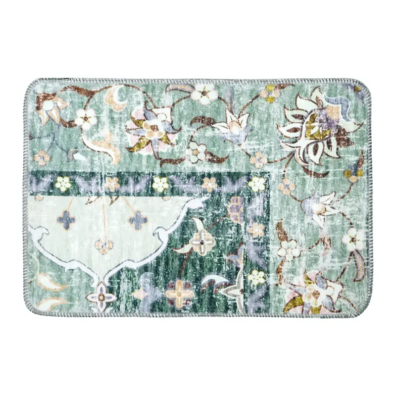 Tapete Con Diseño Vintage Verde, 40X60 Cm 2