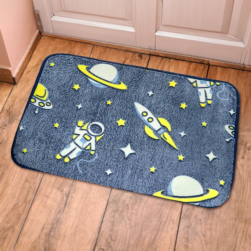 Tapete De Espacio Suave Color Gris, 40X59cm 1