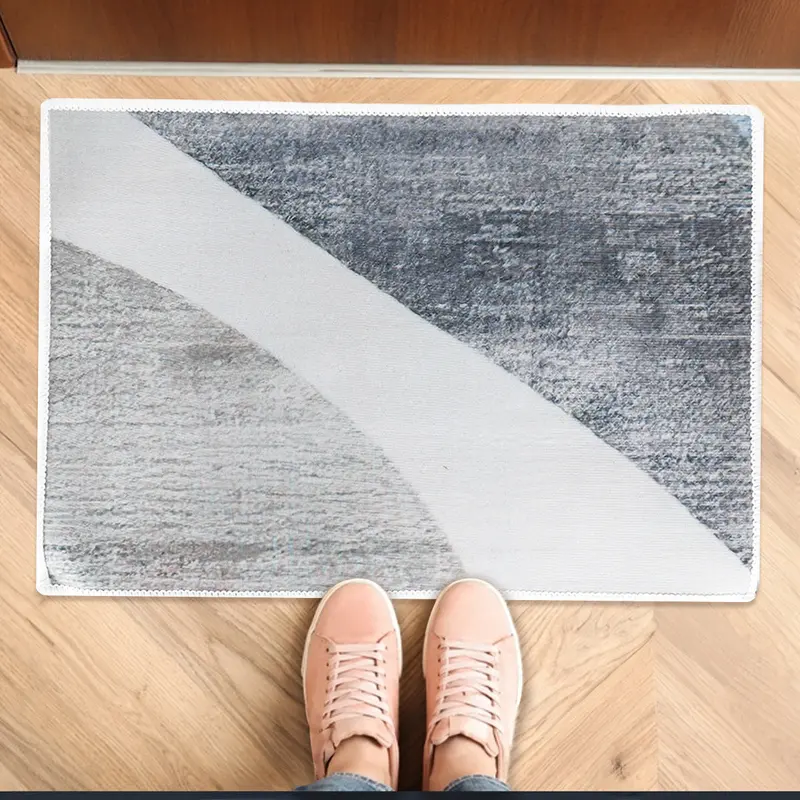 Tapete Decorado, Color Gris, 40X60 Cm 1
