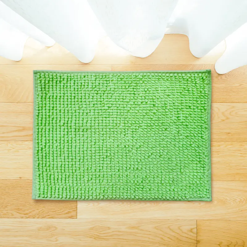 Tapete Decorativo Afelpado Color Verde, 40X60cm 2