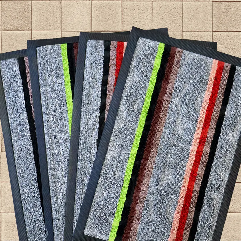 Tapete Decorativo Color Gris Con Diseño De Líneas 35X55cm 1