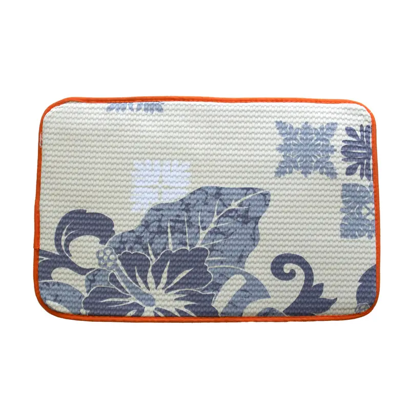 Tapete Decorativo Con Diseño De Flores 40X60cm 2