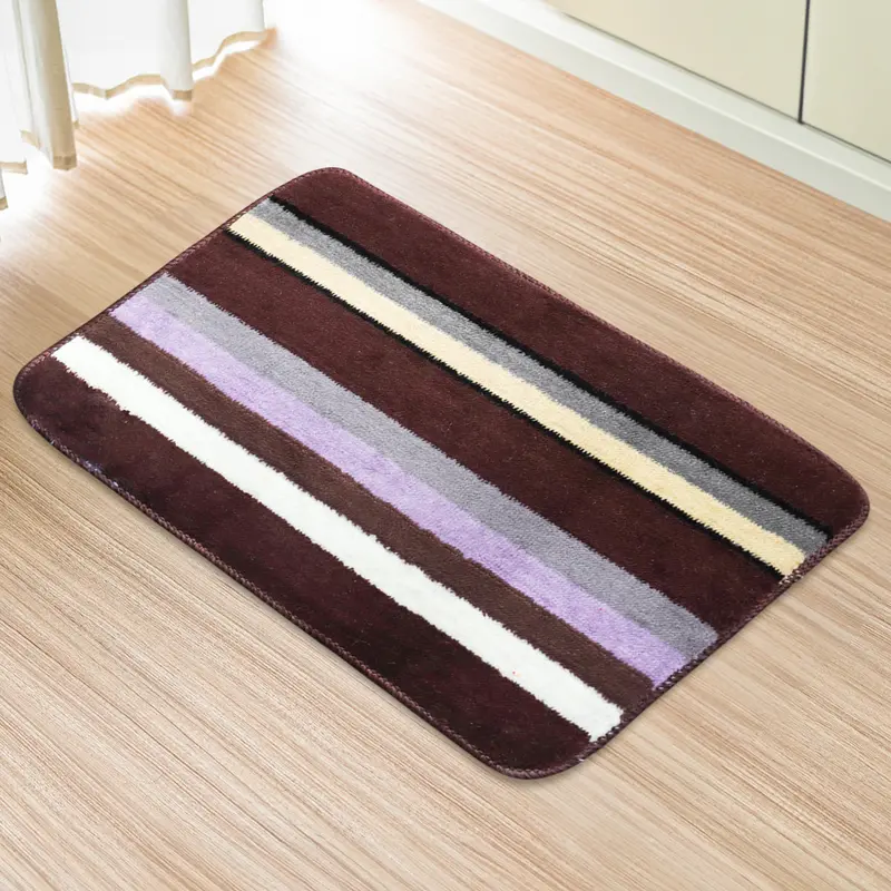 Tapete Decorativo Con Diseño De Líneas Color Azul Con Morado 37X57cm 1