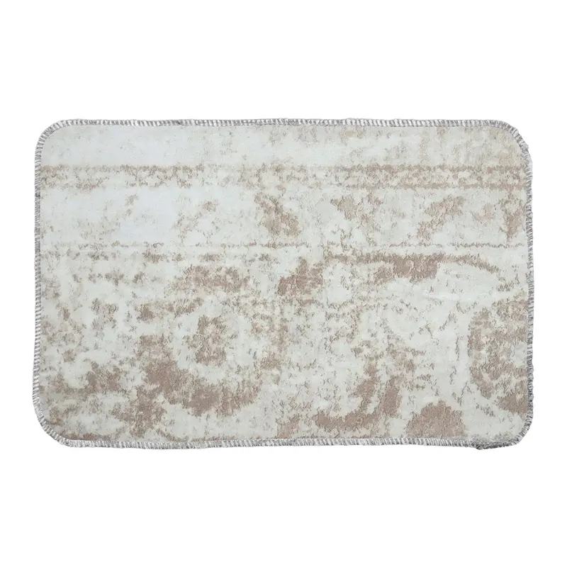 Tapete Diseño Jaspeado, Color Beige, 40X60 Cm 2