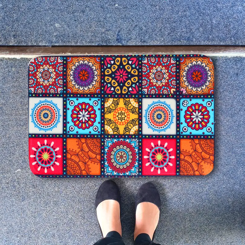 Tapete Diseño Mandalas, 35X55 Cm 1