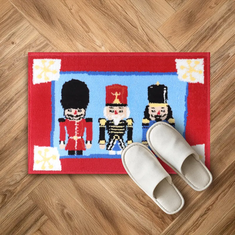Tapete Navideño, Cascanueces, 40X60 Cm 2