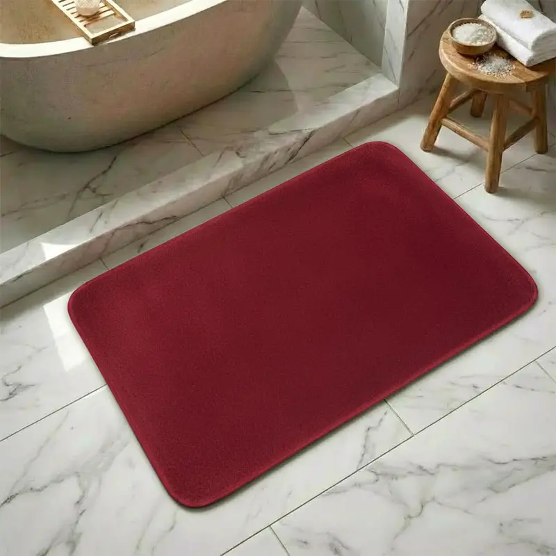 Tapete, Rectangular, Color Rosa Fuerte 1
